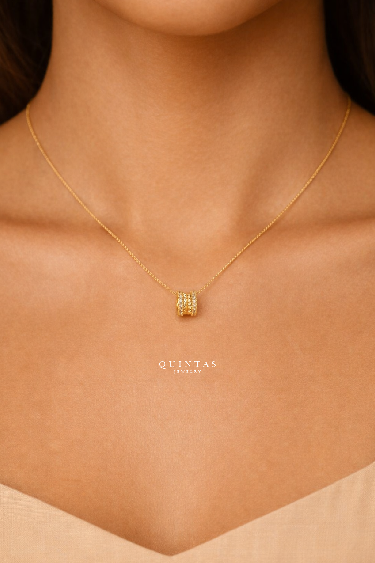 Zeus Barrel Necklace