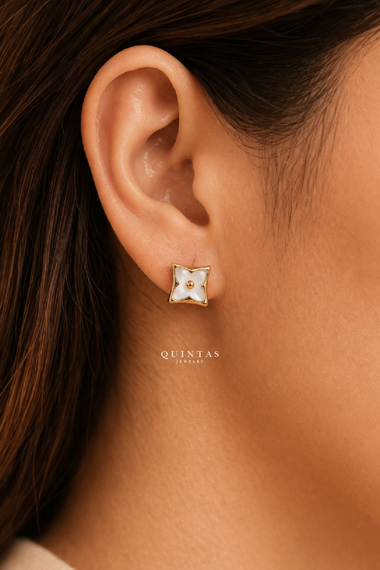 Marielle Clover Stud Earrings