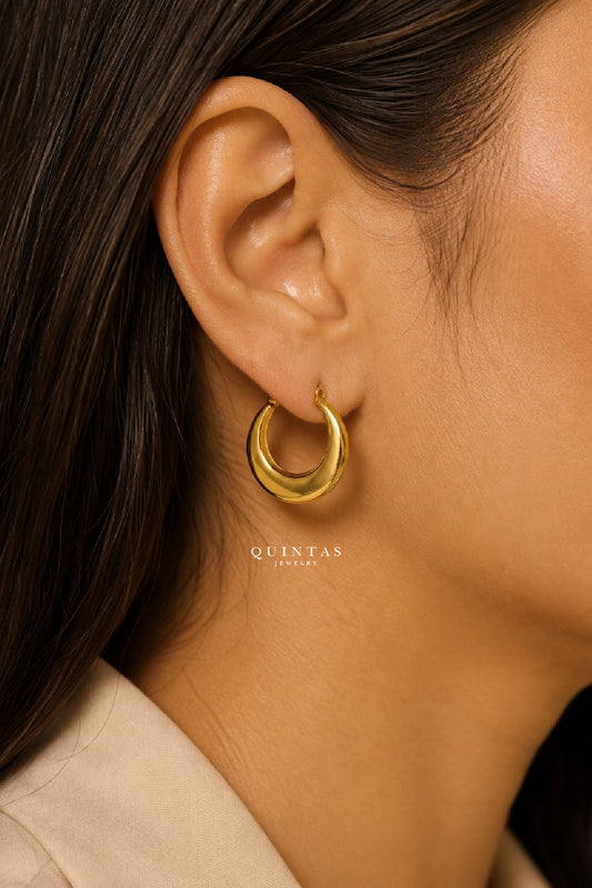 Nicola Hoop Earrings