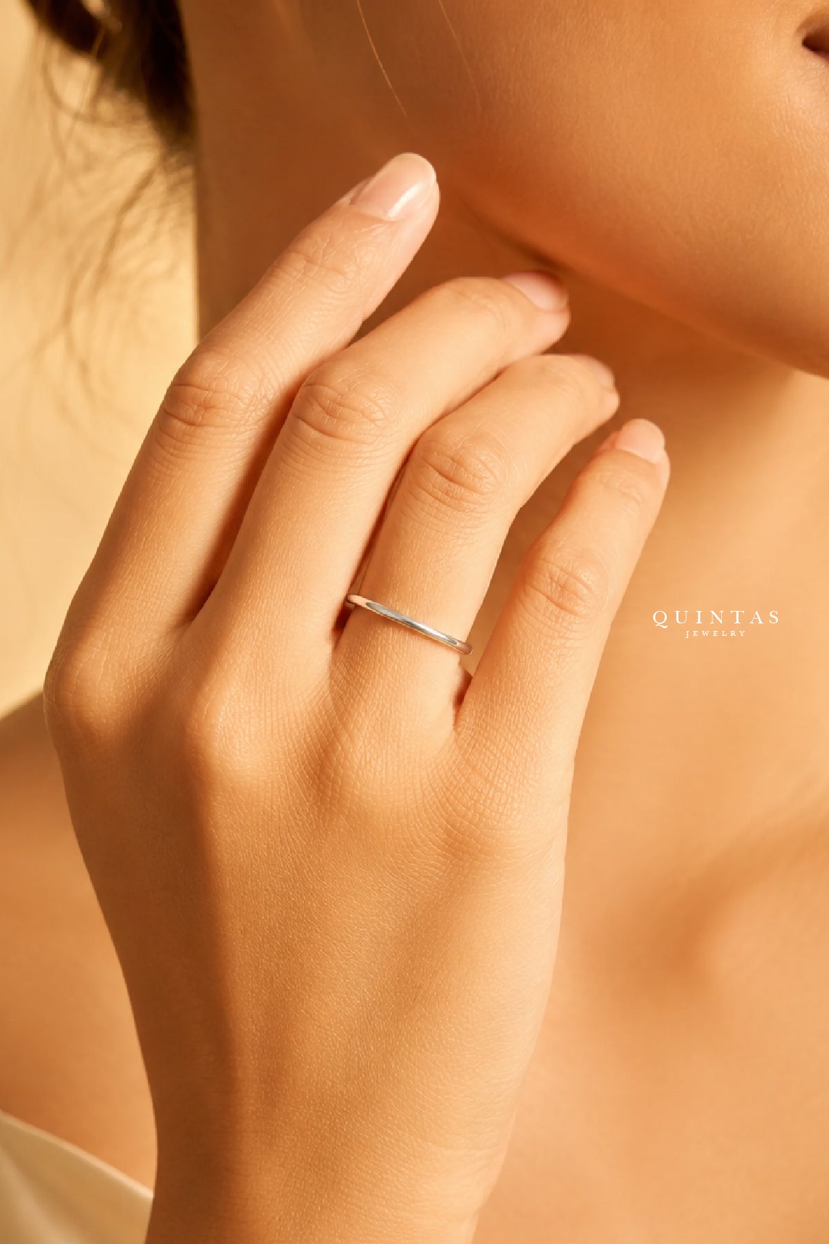 Minimalist Silver Ring