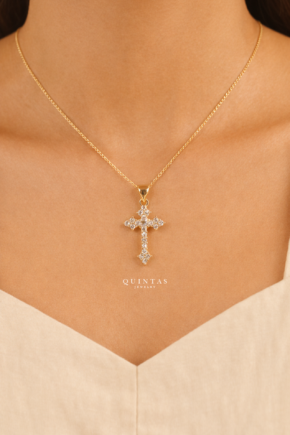 Royal Cross Necklace