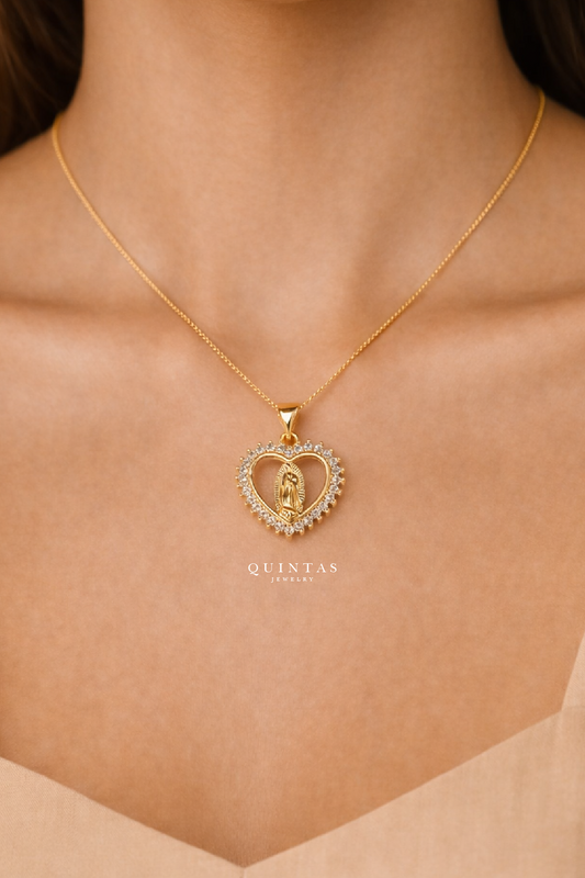 Heart of Mary Necklace
