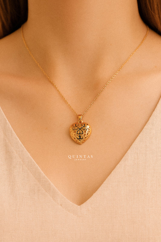 Aster Heart Necklace