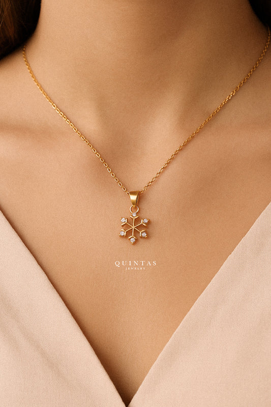 Princess Snowflake Necklace