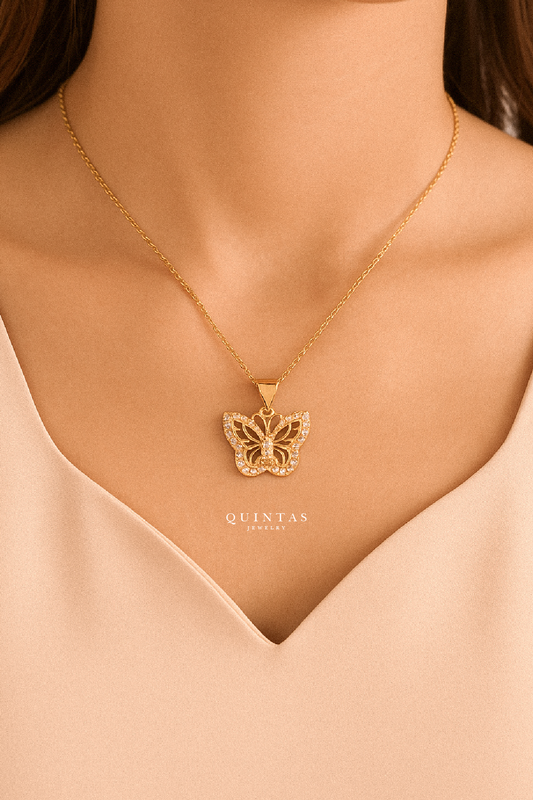 Charlotte Charming Butterfly Necklace
