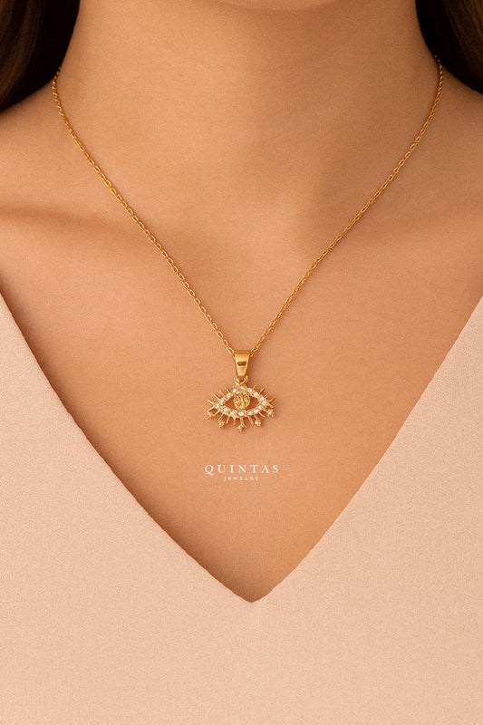 Evil Eye Charm Necklace