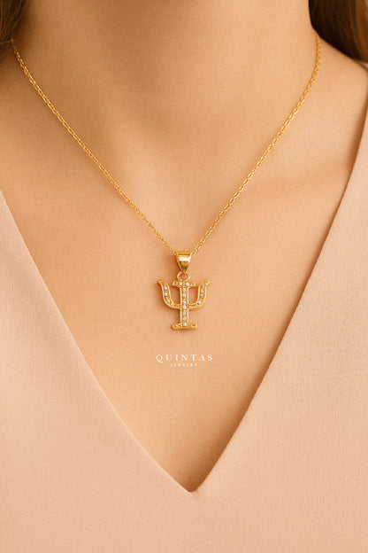 Psychology Psi Necklace