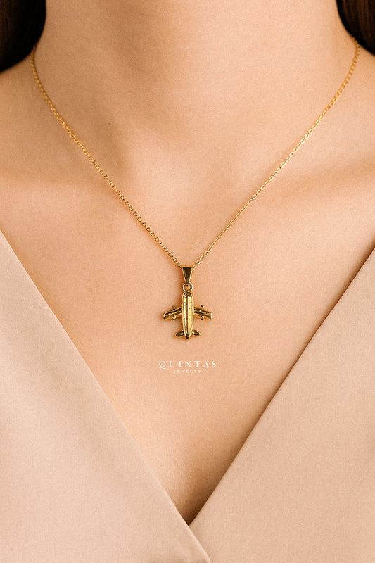 Mini Airplane Necklace