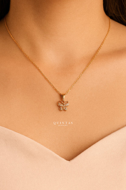 Lia Butterfly Necklace