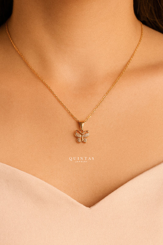 Lia Butterfly Necklace