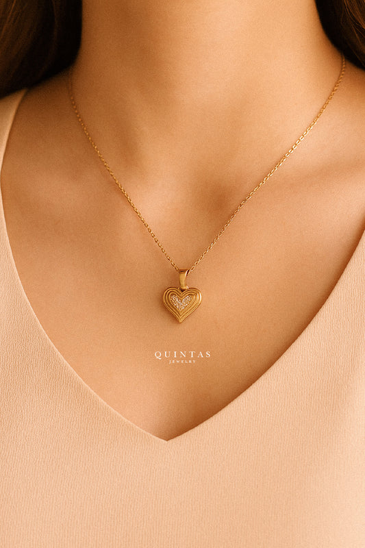 Calliope Heart Necklace