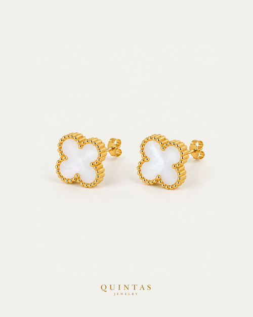Clover Leaf Stud Earrings