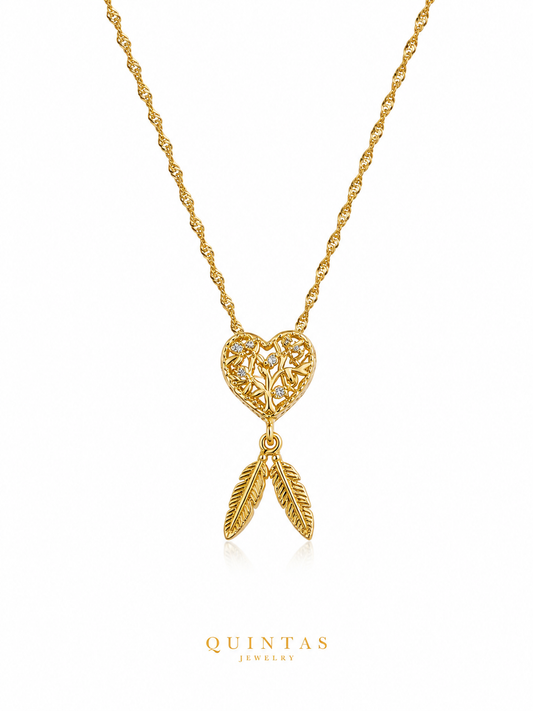 Heart Dreamcatcher Necklace