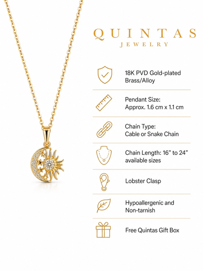 Solara Celestial Necklace