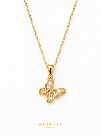 Amorette Butterfly Necklace
