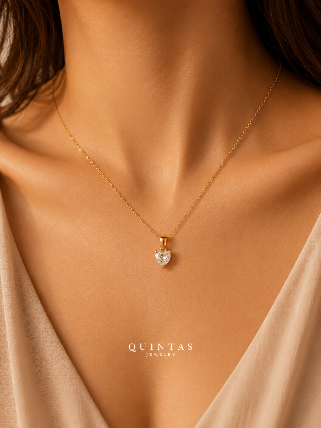 Diamond Heart Necklace