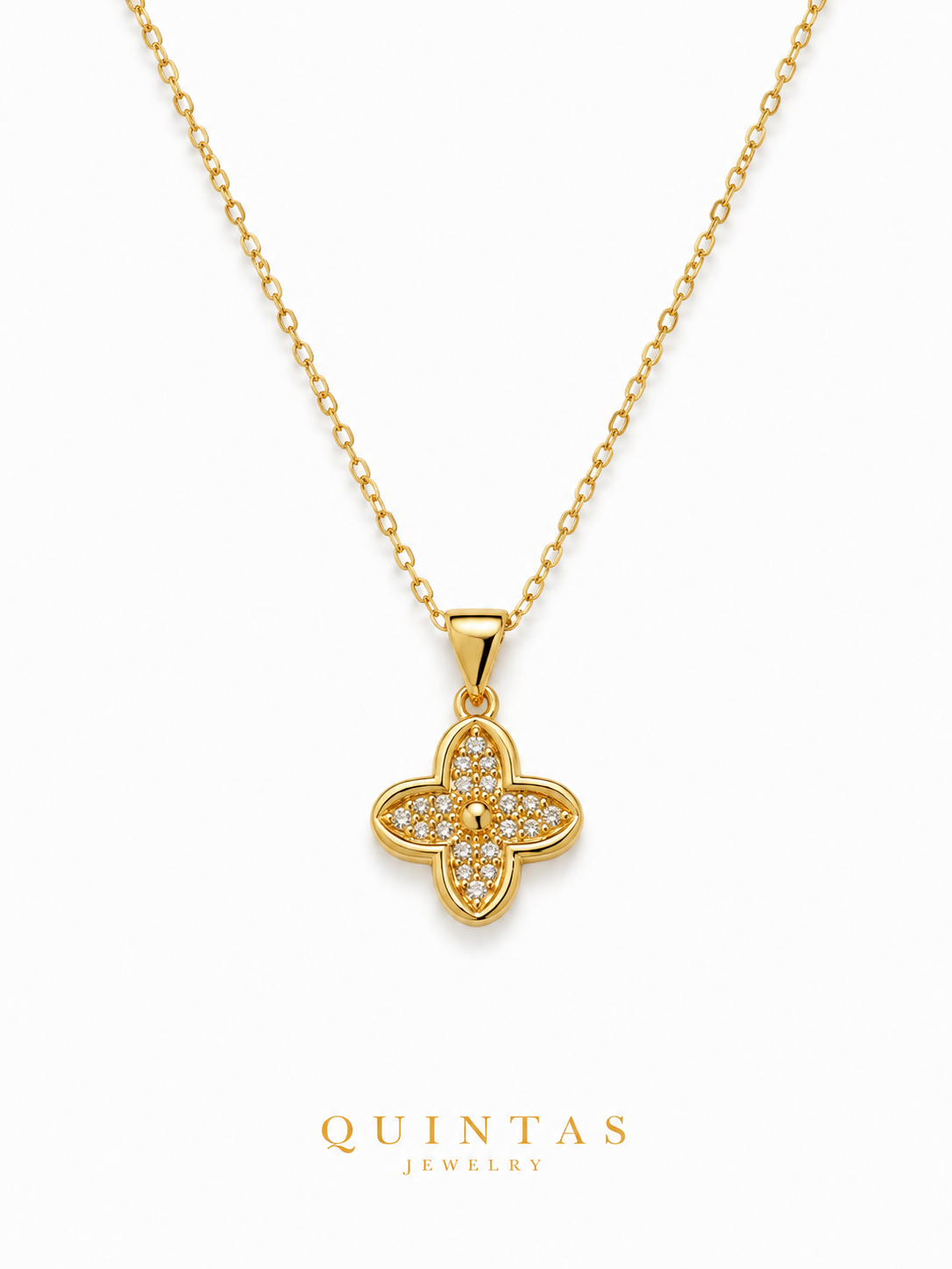Amelie Clover Necklace