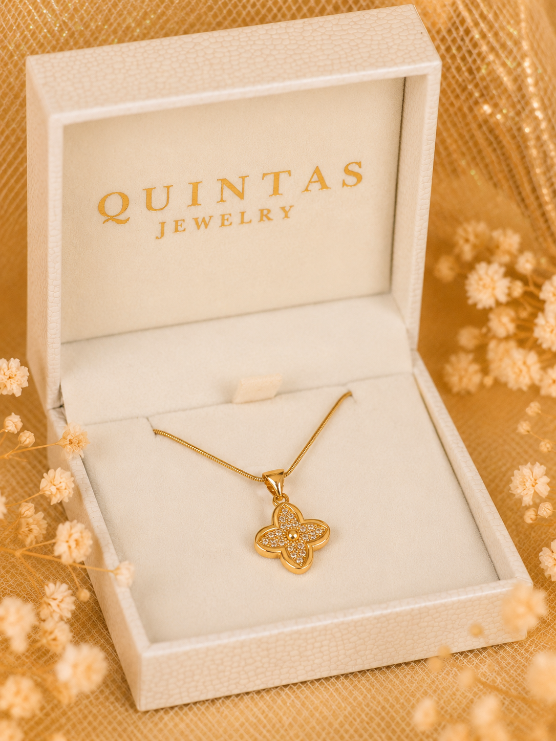 Amelie Clover Necklace