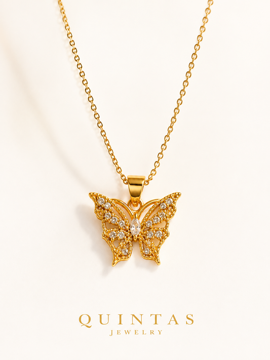 Mira Butterfly Necklace