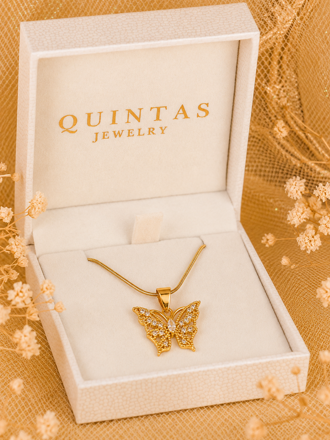 Mira Butterfly Necklace