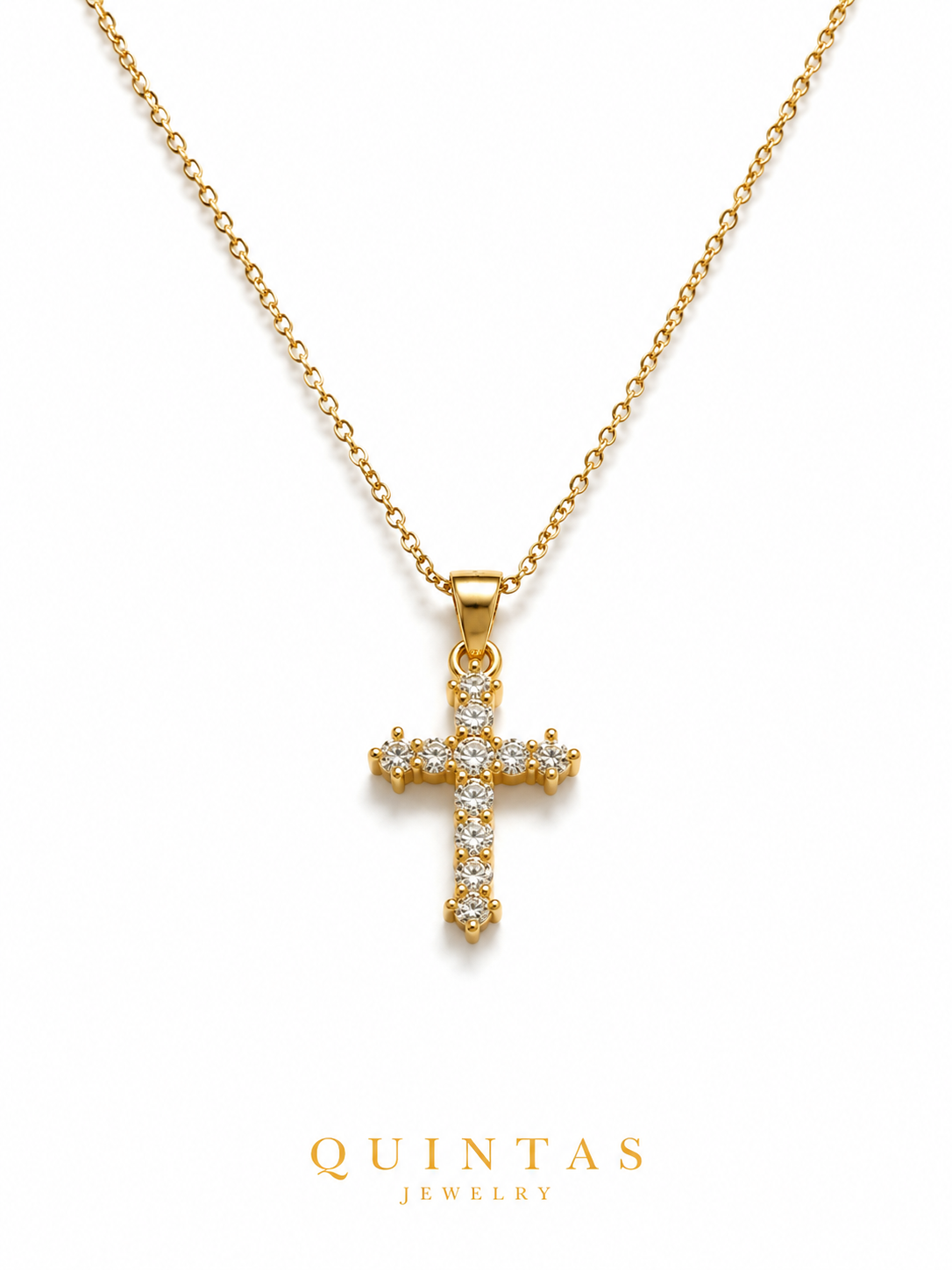 Lumiere Cross Necklace