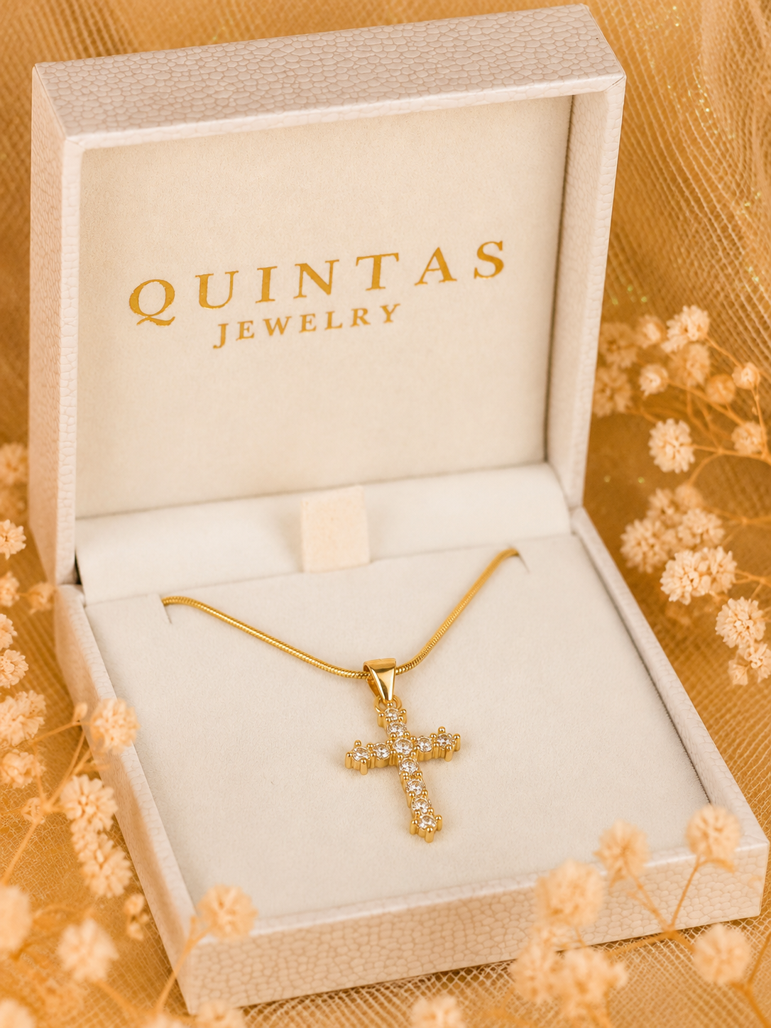 Lumiere Cross Necklace
