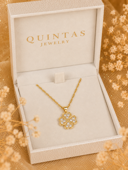 Cherie Clover Necklace