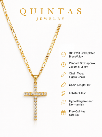 Solace Cross Necklace