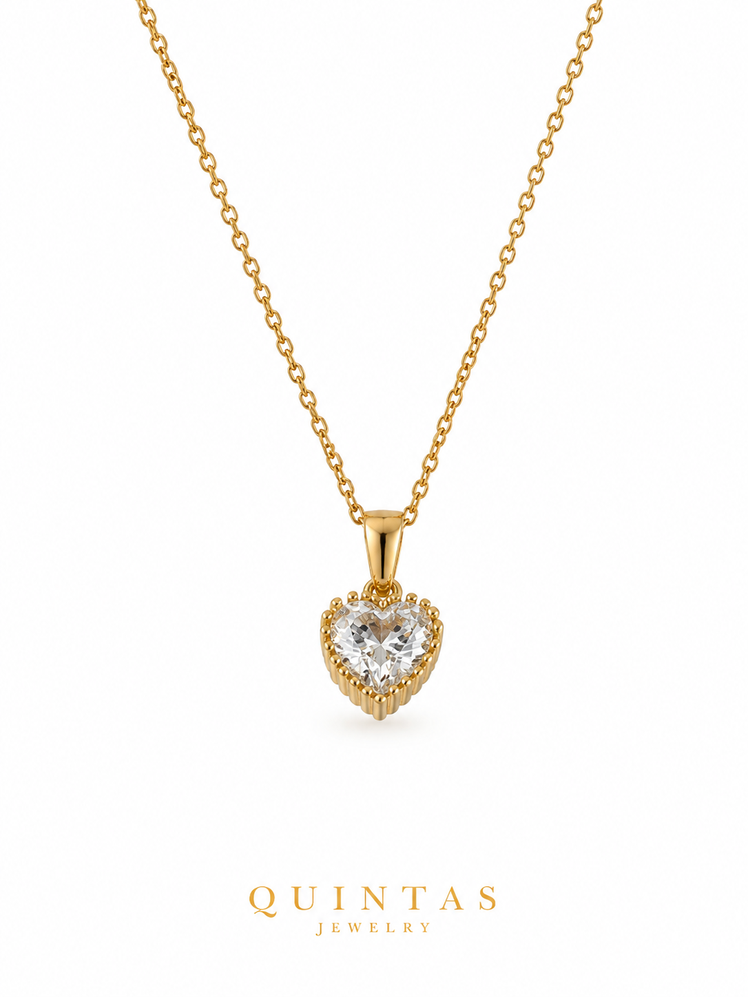 Crystal Heart Necklace