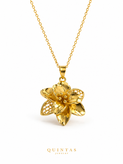 Florienne Golden Bloom Necklace