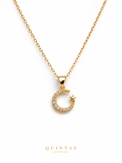 Astrid Crescent Necklace
