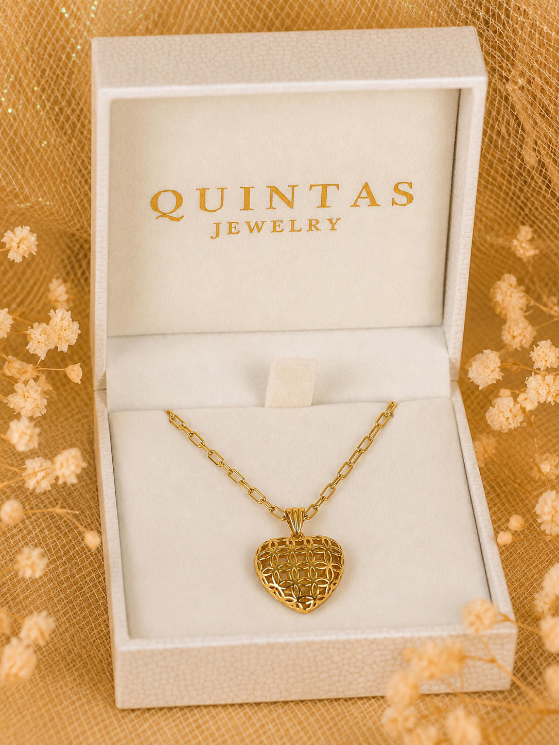 Woven Heart Necklace