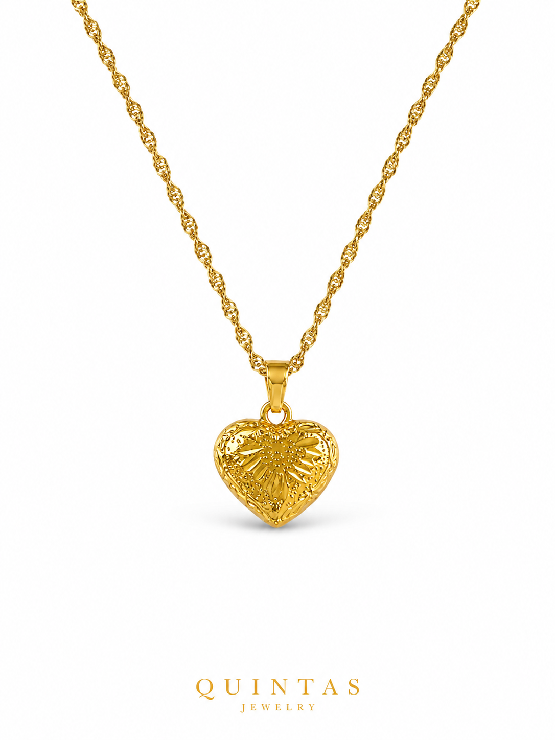 Soleil Heart Necklace