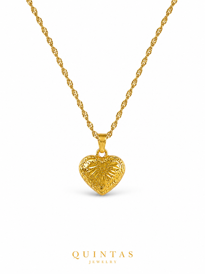 Soleil Heart Necklace