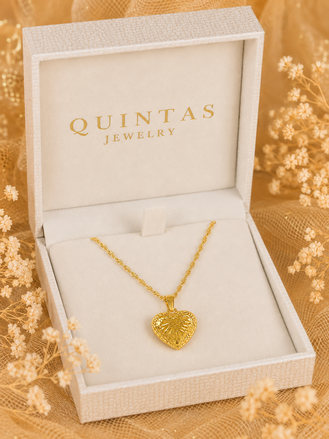 Soleil Heart Necklace