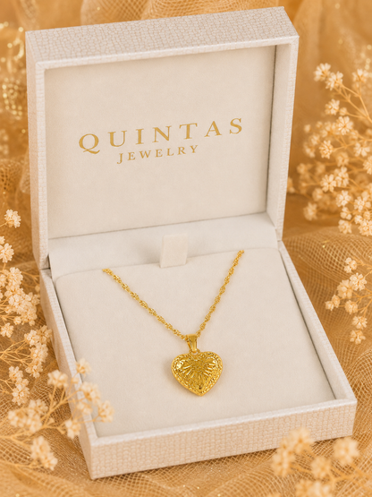 Soleil Heart Necklace