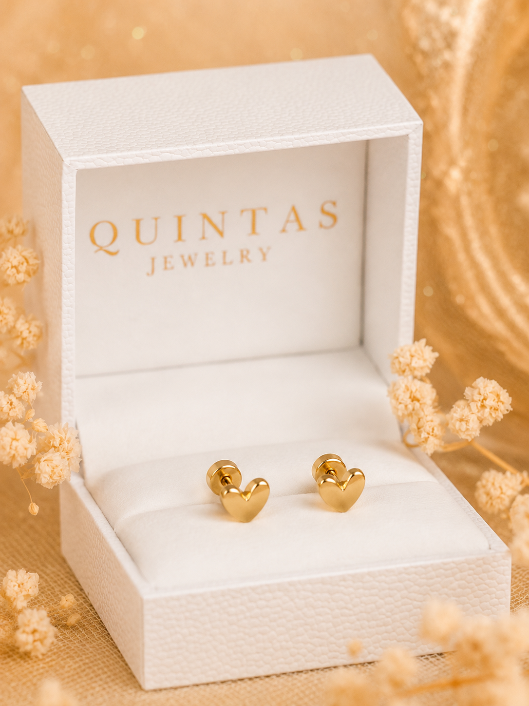 Pure Love Flatback Earrings