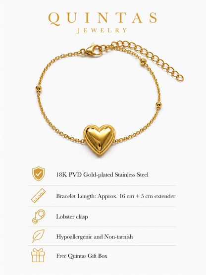 Everheart Golden Bracelet