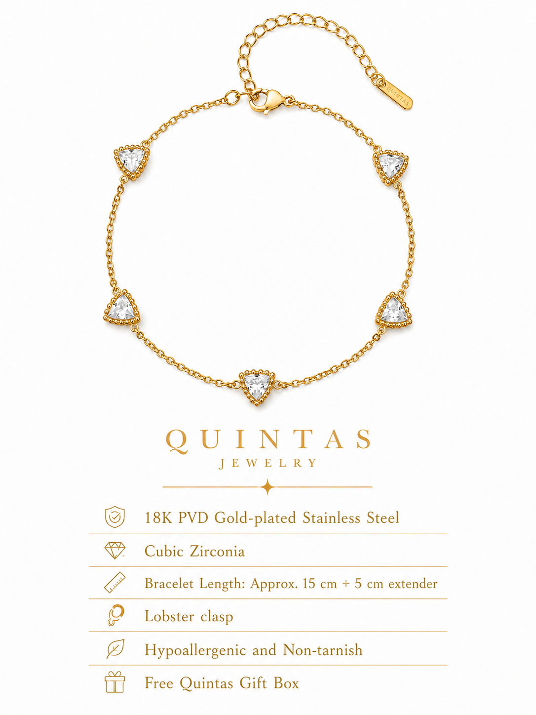 Trielle Crystal Bracelet