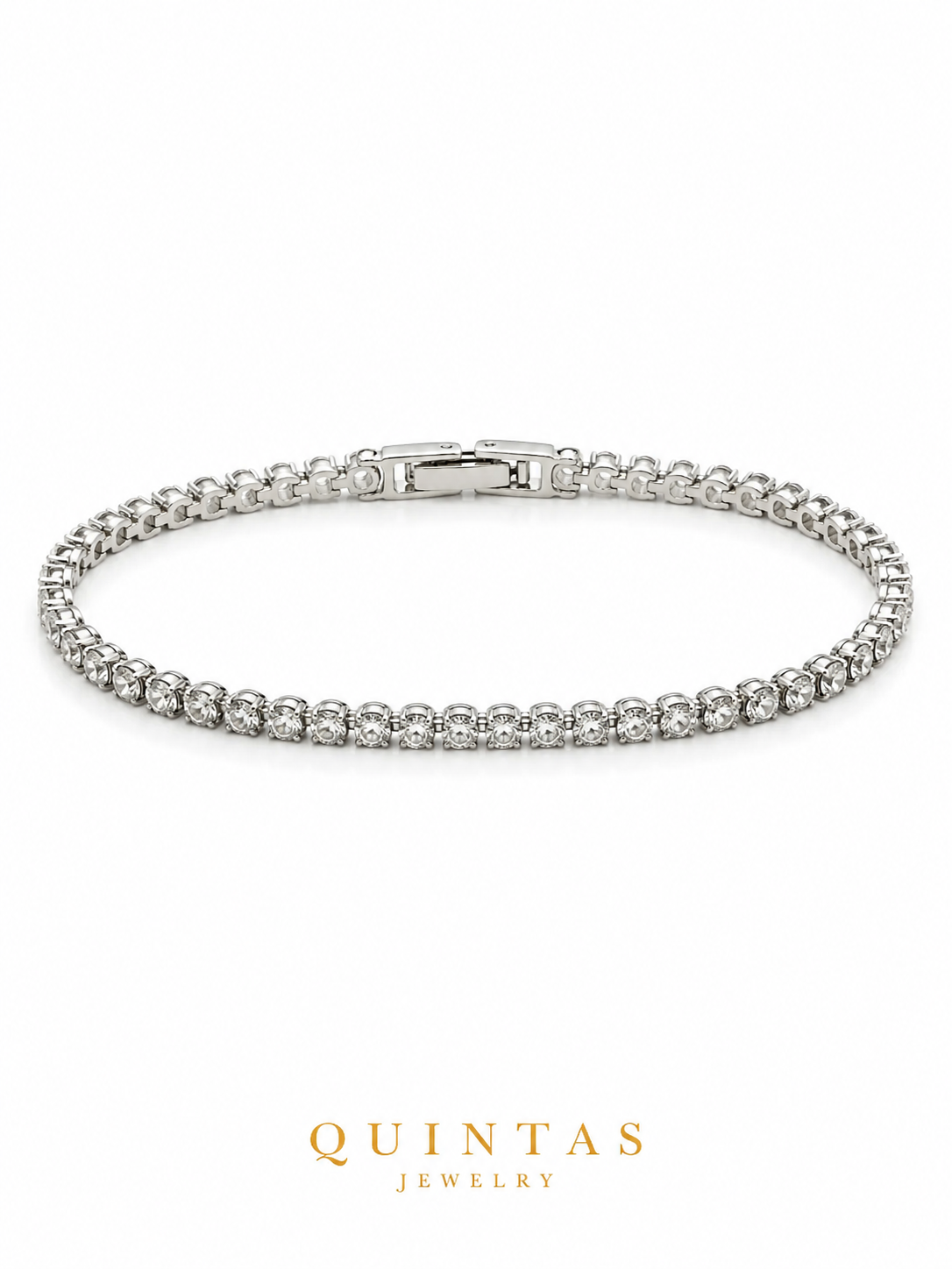 Eternal Silver Tennis Bracelet