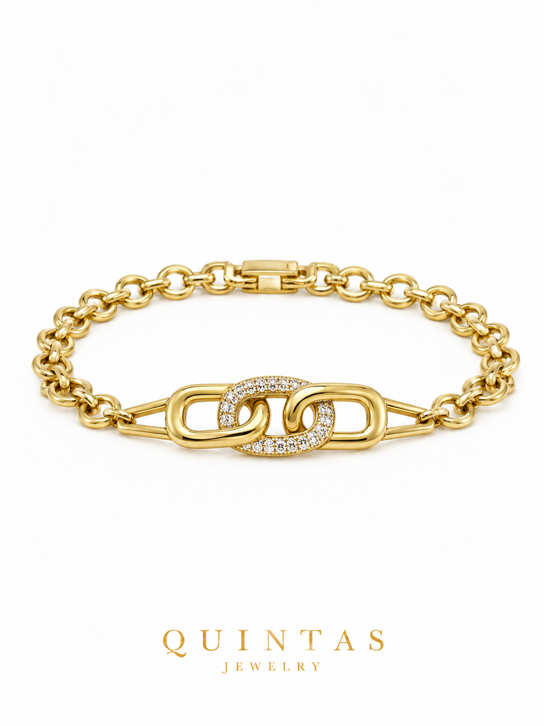 Vienna Sparkle Link Bracelet