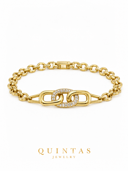 Vienna Sparkle Link Bracelet