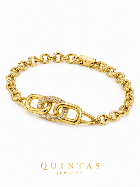 Vienna Sparkle Link Bracelet