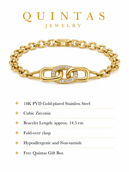 Vienna Sparkle Link Bracelet