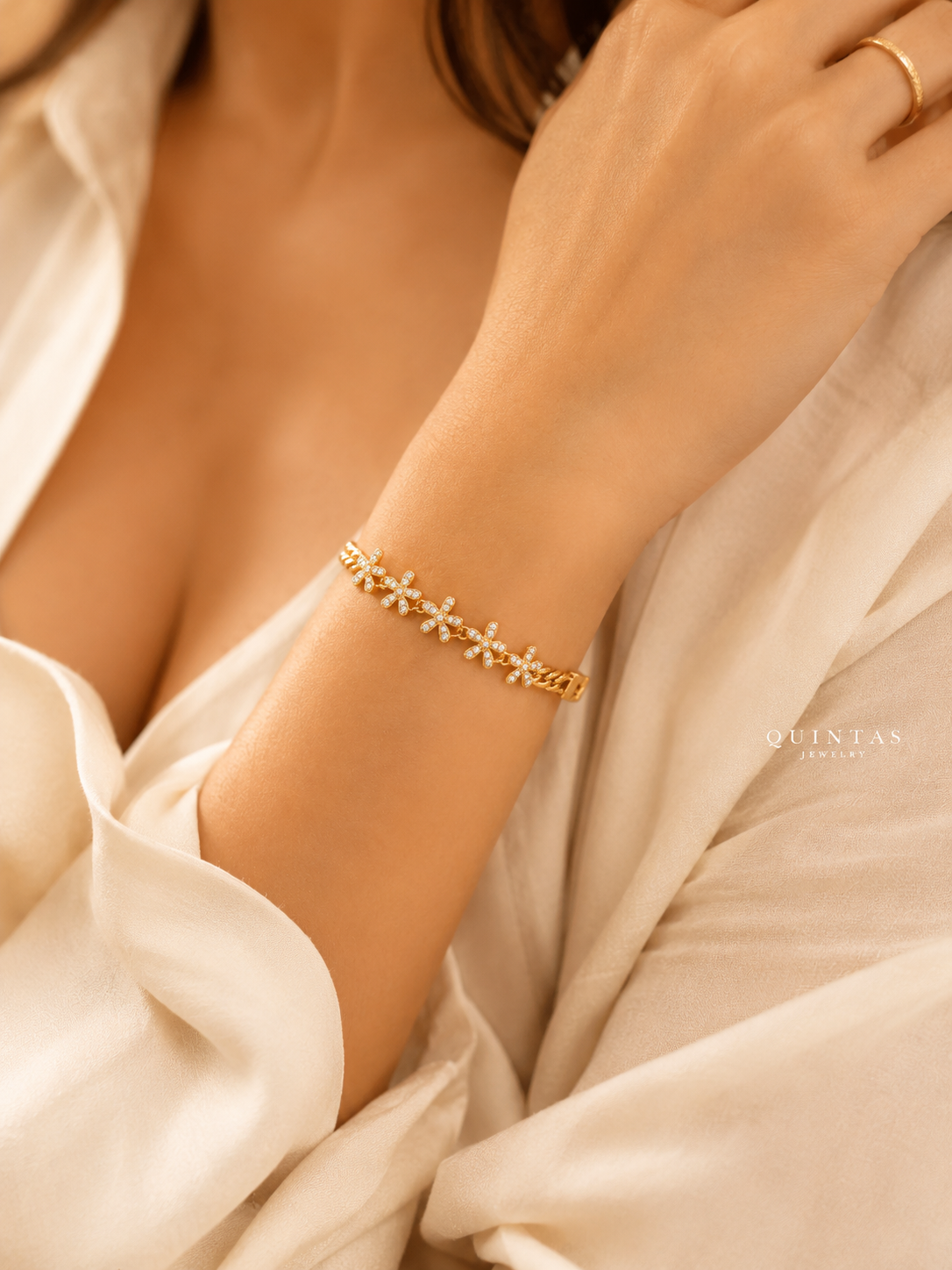 Marielle Flower Bracelet