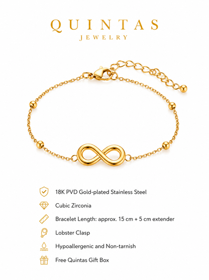 Infinity Charm Bracelet