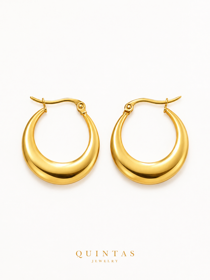 Nicola Hoop Earrings