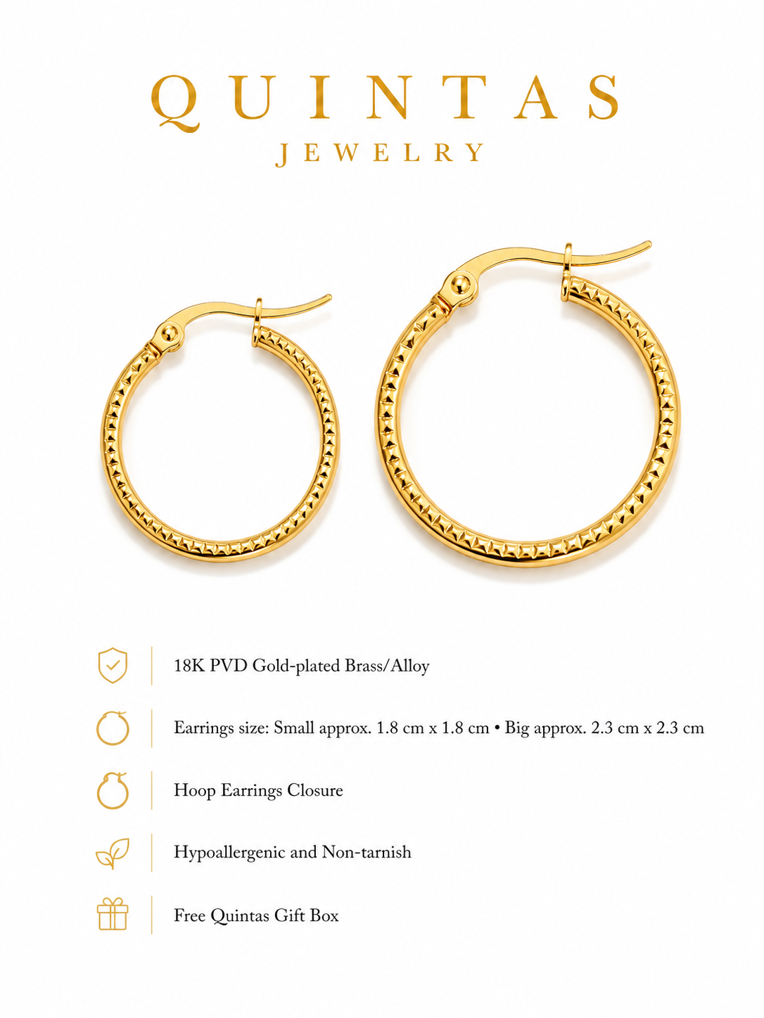 Soleia Hoop Earrings