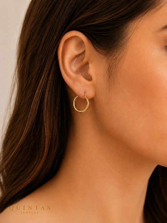 Soleia Hoop Earrings