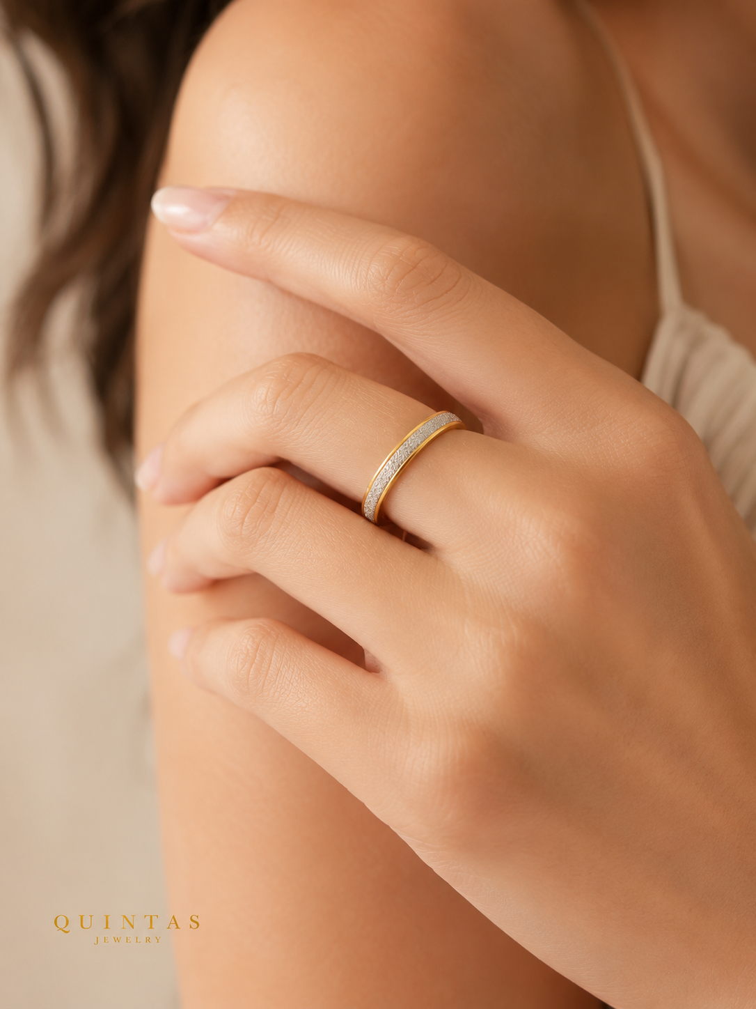 Classic Two-Toned Ring